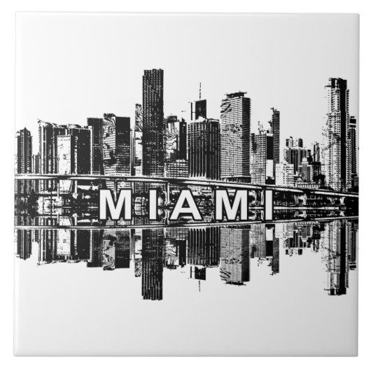 フロリダ州マイアミ タイル (正面)