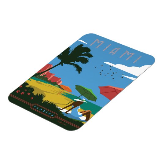 フロリダ州マイアミ マグネット (左側)