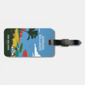 フロリダ州マイアミ ラゲッジタグ (裏面横)
