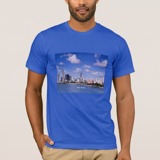 フロリダ州マイアミ Tシャツ (正面)