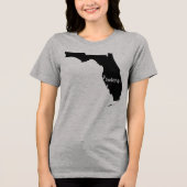 フロリダ州マップの所属 トライブレンドＴシャツ (正面)
