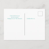 フロリダ州マップティール（緑がかった色）グリーンハートホーム引っ越し 案内ポストカード (裏面)