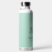 フロリダ州マップフパーソナライズされたァミリ懇親会 ウォーターボトル (右面)