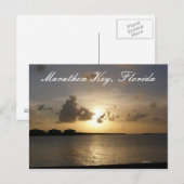 フロリダ州マラソン鍵 ポストカード (正面/裏面)