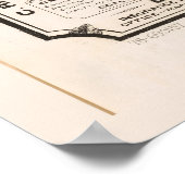 フロリダ州マリオン郡の地図(1892年) ポスター (角)