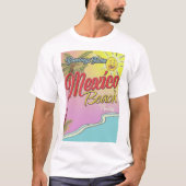 フロリダ州メキシコビーチからのご挨拶 Tシャツ (正面)