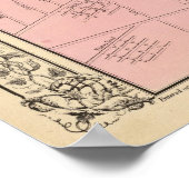 フロリダ州モバイル地図（Mitchell氏） ポスター (角)