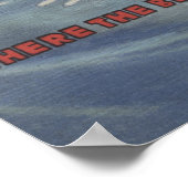 フロリダ州リースバーグ – ラージレターシーン ポスター (角)