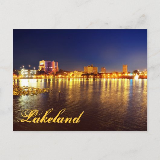 フロリダ州レイクランド、アメリカ ポストカード (正面)