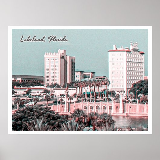 フロリダ州レイケランド ポスター (正面)