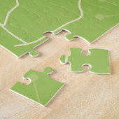 フロリダ州レトロポスター。 ジグソーパズル (側面)