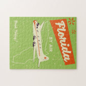 フロリダ州レトロポスター。 ジグソーパズル (横)