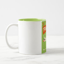 フロリダ州レトロポスター。 ツートーンマグカップ