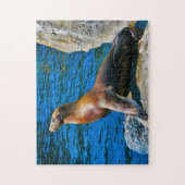 フロリダ州ロベン島を封印。 ジグソーパズル (縦)