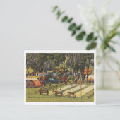 フロリダ州ヴィンテージトレーラーパーク ポストカード (スタンド正面)