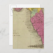 フロリダ州地図 ポストカード (正面/裏面)