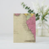 フロリダ州地図 ポストカード (スタンド正面)