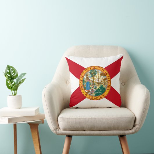 フロリダ州旗アメリカのモージョピロー クッション (椅子)