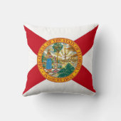 フロリダ州旗アメリカのモージョピロー クッション (裏面)