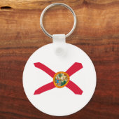 フロリダ州旗キーチェーン キーホルダー (正面)