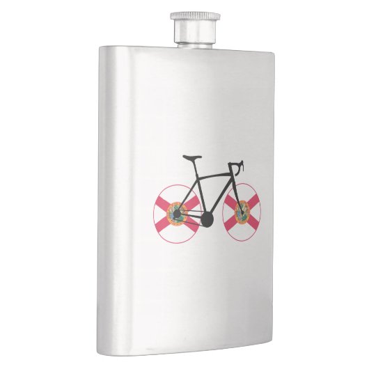 フロリダ州旗サイクリング フラスク (右)