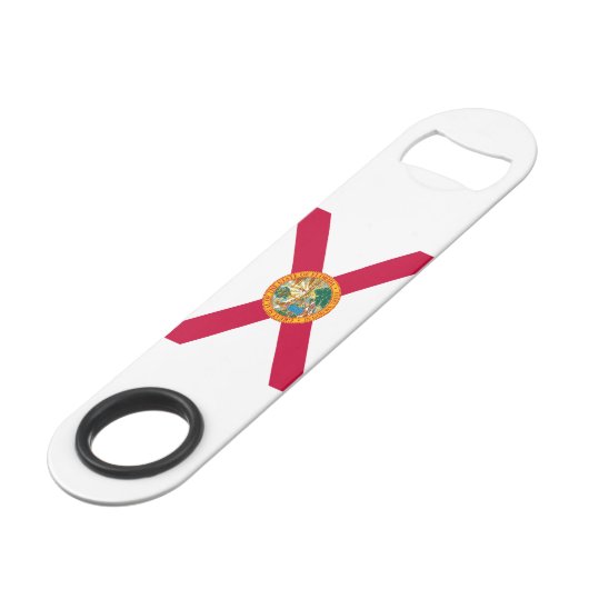 フロリダ州旗デザイン スピード栓抜き (正面アングル)