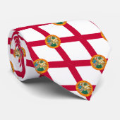 フロリダ州旗デザイン ネクタイ (ロール)