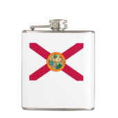 フロリダ州旗デザイン フラスク (正面)