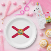 フロリダ州旗デザイン ペーパープレート (パーティー)