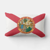 フロリダ州旗プリント愛国心 ランバークッション (裏面)