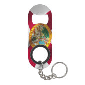 フロリダ州旗ボトルキーチェーン キーホルダー栓抜き (裏面)