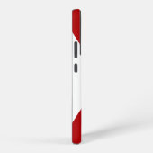 フロリダ州旗素晴らし印フロリダレッドホワイト SAMSUNG GALAXYケース (右側面)