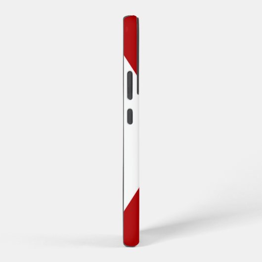 フロリダ州旗素晴らし印フロリダレッドホワイト SAMSUNG GALAXYケース (右側面)