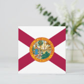 フロリダ州旗 カード (スタンド正面)