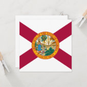 フロリダ州旗 カード (正面/裏面インサイチュ)