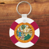 フロリダ州旗 キーホルダー (正面)
