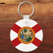 フロリダ州旗 キーホルダー (正面)