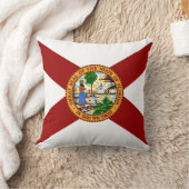 フロリダ州旗 クッション (ブランケット)
