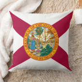 フロリダ州旗 クッション (ブランケット)