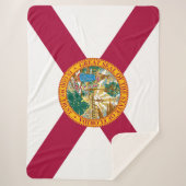 フロリダ州旗 シェルパブランケット (正面)
