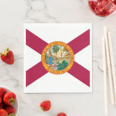 フロリダ州旗 スタンダードランチョンナプキン (インサイチュ)
