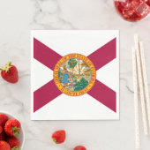 フロリダ州旗 スタンダードランチョンナプキン (インサイチュ)