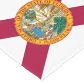 フロリダ州旗&スポーツファンハウスデコール/フロリダ ショートテーブルランナー (コーナー)