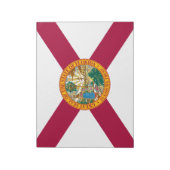 フロリダ州旗 ノートパッド (回転)