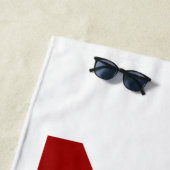 フロリダ州旗 ビーチタオル (インサイチュ)