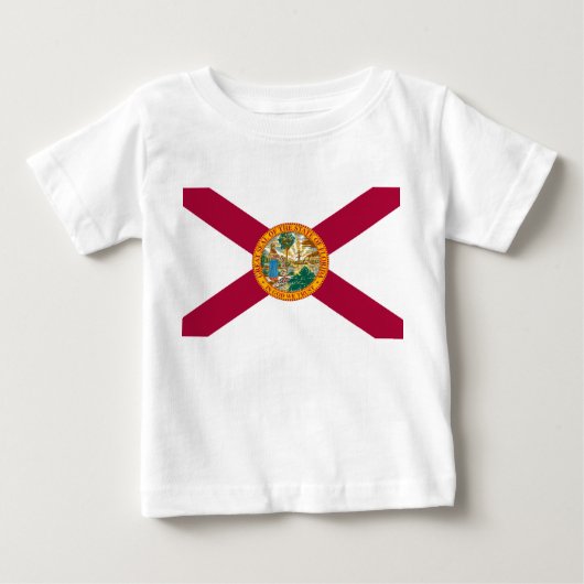 フロリダ州旗 ベビーTシャツ (正面)