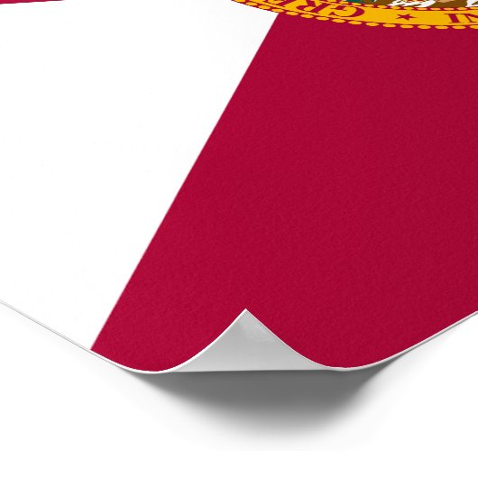 フロリダ州旗 ポスター (角)