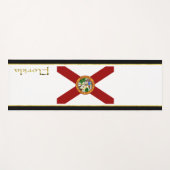 フロリダ州旗 ヨガマット (正面(横))