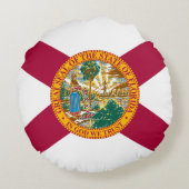 フロリダ州旗 ラウンドクッション (裏面)