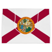 フロリダ州旗 ラージペーパーバッグ (正面)